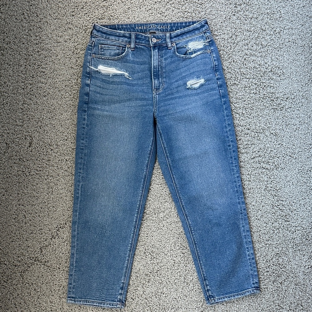 American Eagle Mom Straight 8 Short
